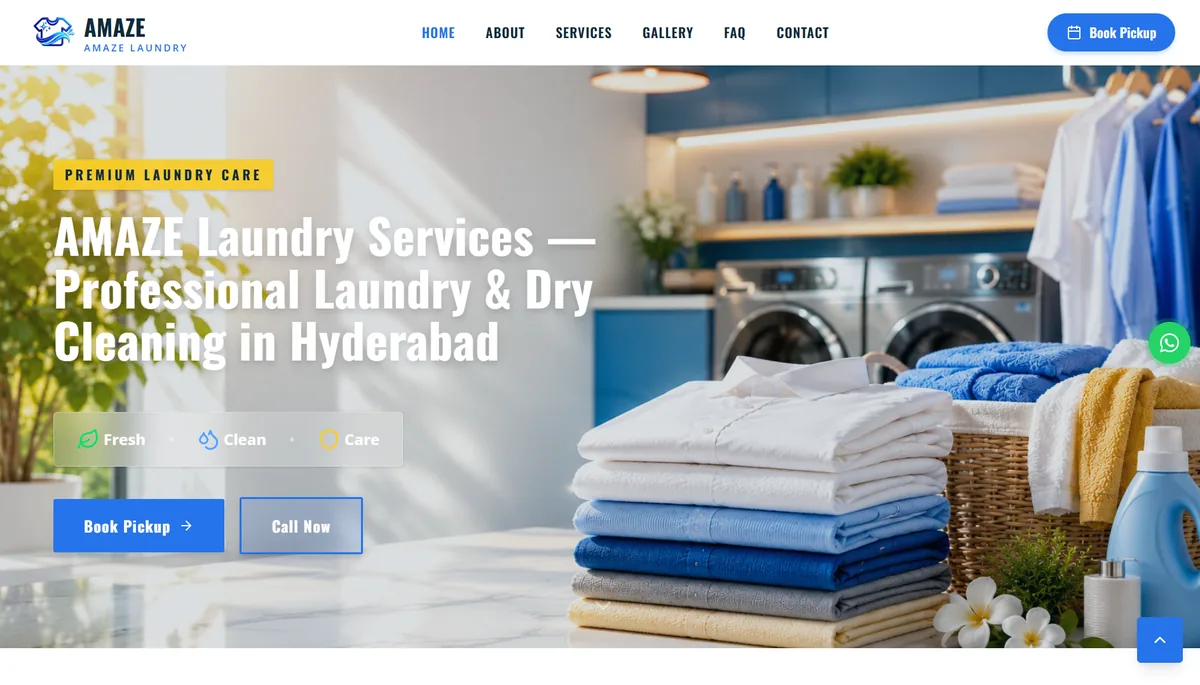 AMAZE LAUNDRY SERVICES